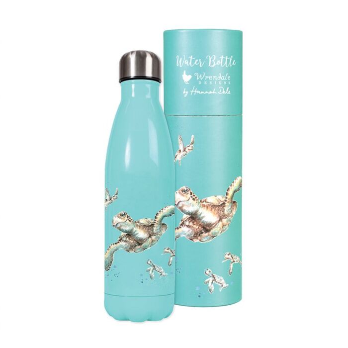 Wrendale Designs Swimming School Turtle Water Bottle